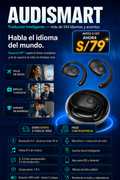 AUDISMART —  Audífono Traductor Inteligente 144 Idiomas 🎧🌍